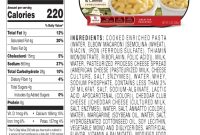 Velveeta cheese nutritional information macaroni nutrition cups original food meals previous next