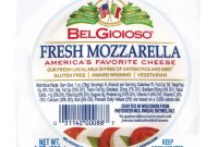 Belgioioso mozzarella cheese nutrition