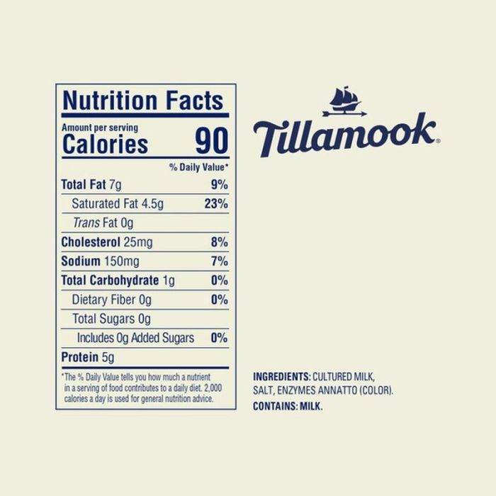 Medium cheddar cheese nutrition