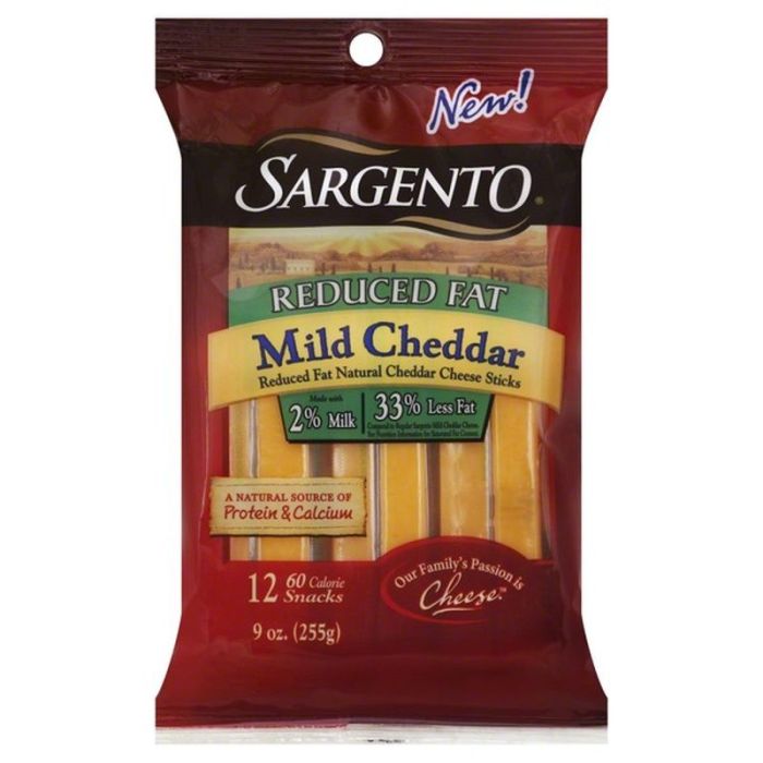 Sargento cheese sticks nutrition information